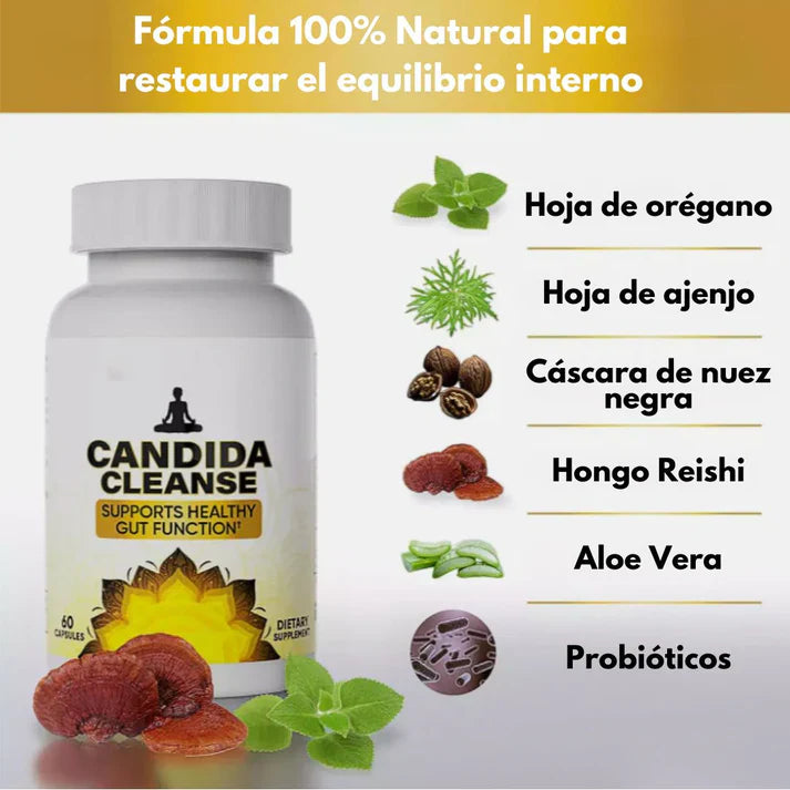 🌿CANDIDA CLEANSE  🌿 + 🔥 Oferta Exclusiva con Envío Gratis 🚚+ 50% DESCUENTO 🎁