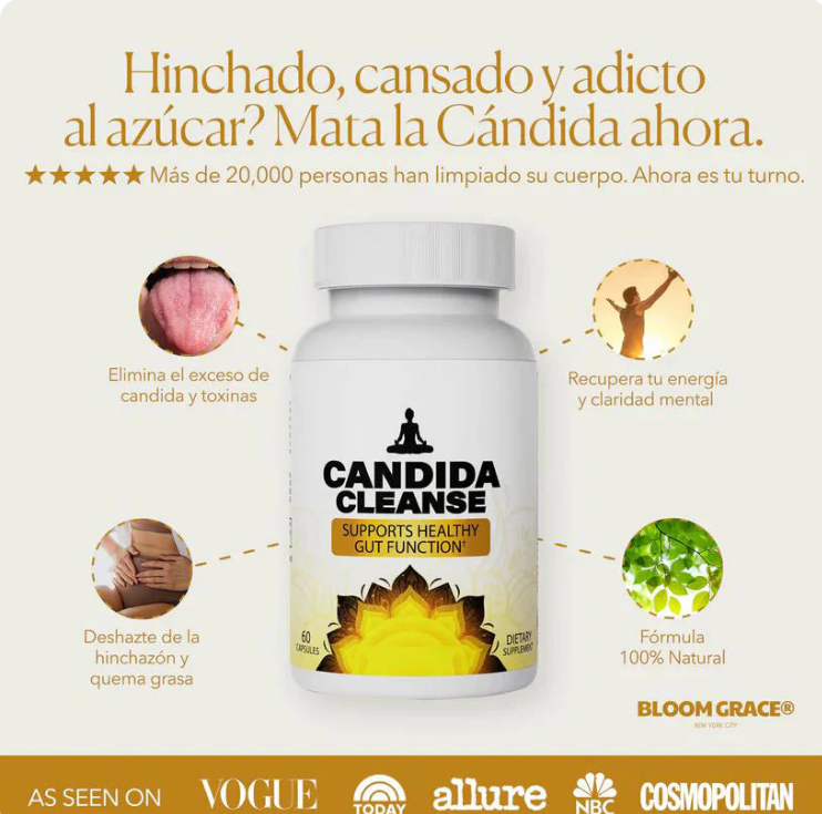 🌿CANDIDA CLEANSE  🌿 + 🔥 Oferta Exclusiva con Envío Gratis 🚚+ 50% DESCUENTO 🎁